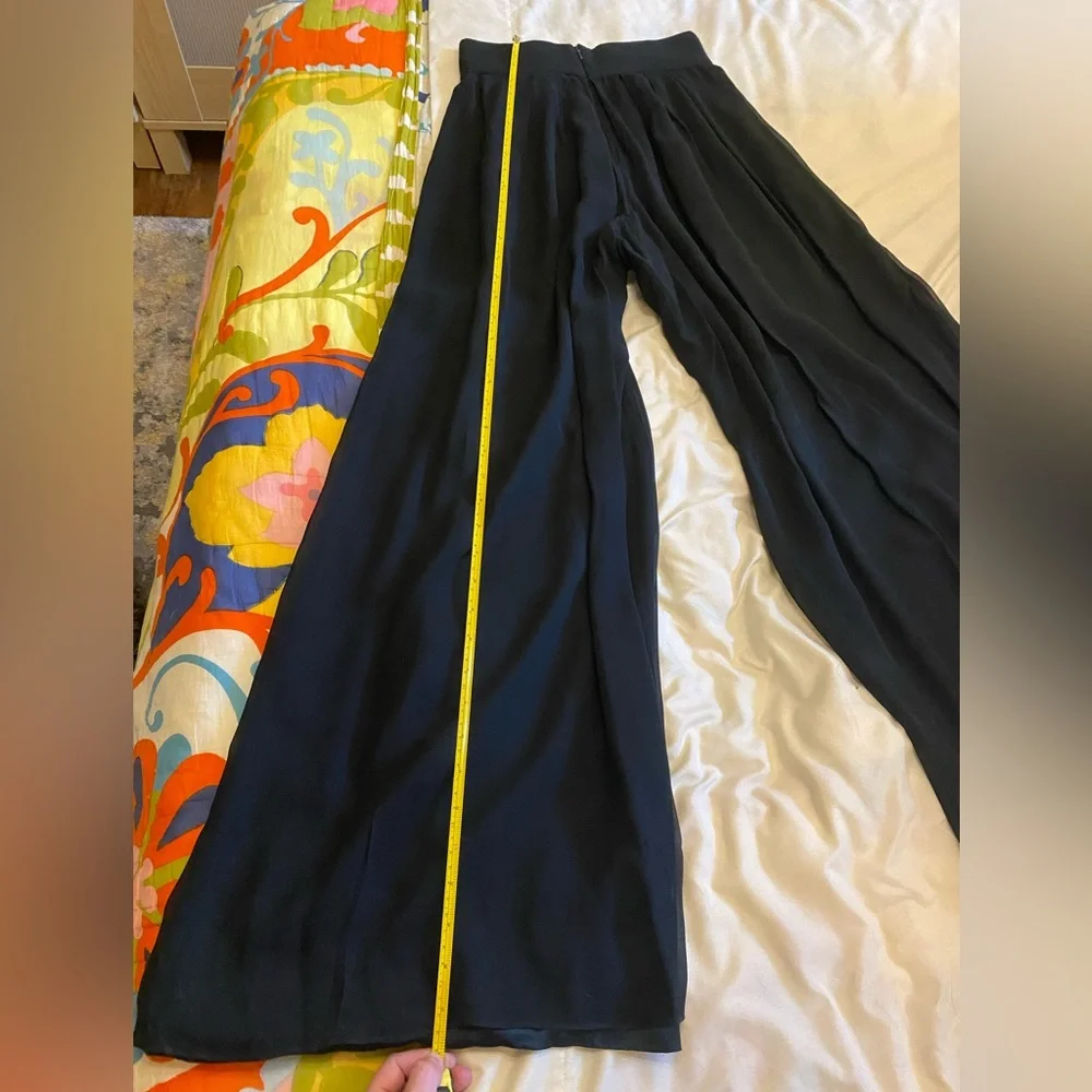 Carmen Marc Valvo Silk Pants - Picture 11 of 12